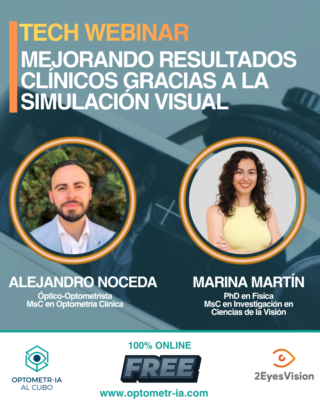 TECH WEBINAR Mejorando resultados clínicos gracias a la simulación visual