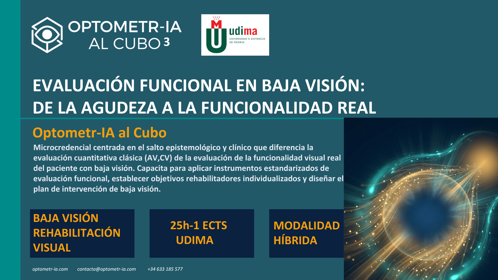 Microcredencial Evolución Funcional de la Baja Visión - Imagen 2