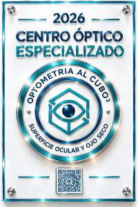Insignia Digital de Formación Optometria al Acubo